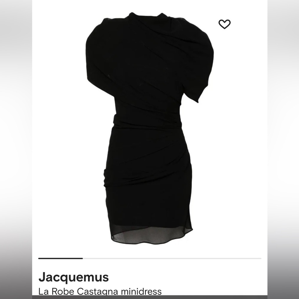 Jacquemus La Robe Castagna Dress 38